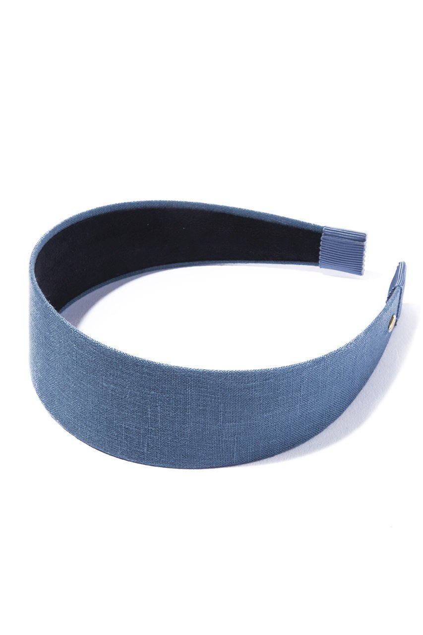 【イリスフォーセブン/IRIS 47】のlinen frame ヘッドバンド インテリア・キッズ・メンズ・レディースファッション・服の通販 founy(ファニー) ファッション Fashion レディースファッション Fashion for Women シュシュ&ヘアアクセ/ヘアアレンジ Scrunchies & Hair Accessories アクセサリー Fashion Accessories シンプル Simple, Minimal ターバン Turban, Headband デニム Denim, Jeans Material リネン Linen, Linen Fabric ブルー|ID: prp329100002433180 ipo3291000000032822083