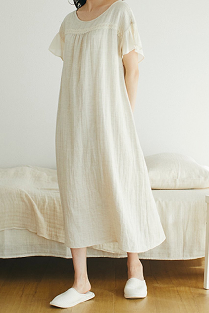 【プリスティン/PRISTINE】のCL平ダブルガーゼレースネグリジェ 人気、トレンドファッション・服の通販 founy(ファニー) 　ファッション　Fashion　レディースファッション　WOMEN　パジャマ　Pajamas　リラックス　Relax　レース　Race　今季　This Season　other-6|ID: prp329100002441076 ipo3291000000031425098