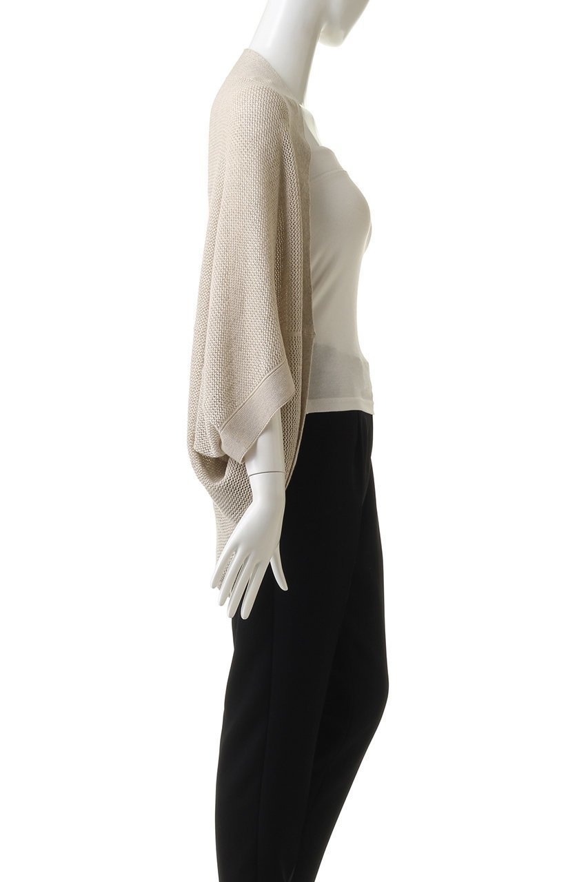 【プリスティン/PRISTINE】のリネンメッシュボレロ 人気、トレンドファッション・服の通販 founy(ファニー) 　ファッション　Fashion　レディースファッション　Fashion for Women　トップス・カットソー　Cut & Sew Tops　ニット　Knit Tops & Sweaters　カーディガン・羽織り　Layered Style Cardigans　カーディガン　Cardigan, Knitwear　シンプル　Simple, Minimal　夏　Summer　other-3|ID: prp329100002441077 ipo3291000000036906551