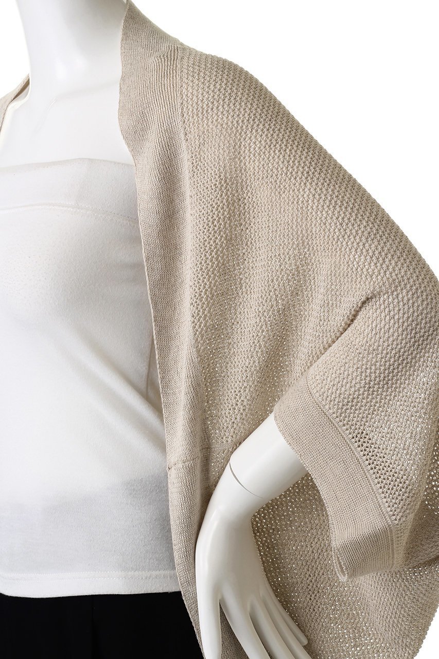 【プリスティン/PRISTINE】のリネンメッシュボレロ 人気、トレンドファッション・服の通販 founy(ファニー) 　ファッション　Fashion　レディースファッション　Fashion for Women　トップス・カットソー　Cut & Sew Tops　ニット　Knit Tops & Sweaters　カーディガン・羽織り　Layered Style Cardigans　カーディガン　Cardigan, Knitwear　シンプル　Simple, Minimal　夏　Summer　other-5|ID: prp329100002441077 ipo3291000000036906553