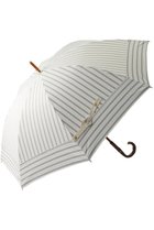 【グレイシー/Gracy】のGRC 晴雨兼用長傘 Shirts stripe オフホワイト|ID:prp329100002454373