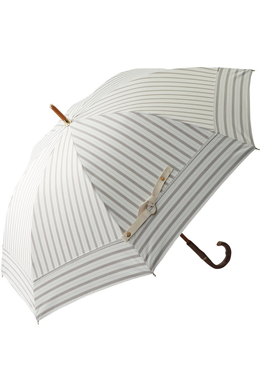 【グレイシー/Gracy】のGRC 晴雨兼用長傘 Shirts stripe インテリア・キッズ・メンズ・レディースファッション・服の通販 founy(ファニー) 　ファッション　Fashion　レディースファッション　Fashion for Women　トップス・カットソー　Cut & Sew Tops　シャツ・ブラウス・オフィスカジュアル　Elegant Blouses & Button-Ups　レイングッズ・傘・晴雨兼用傘　Umbrellas & Rain Gear　ウッド　Wooden Design　ストライプ　Stripe, Striped Pattern　ハンカチ　Handkerchief, Hanky　フェミニン　Feminine, Girly　レース　Lace, Lace Fabric　傘　Umbrella, Parasol　時計　Watch, Wristwatch　オフホワイト|ID: prp329100002454373 ipo3291000000032863455