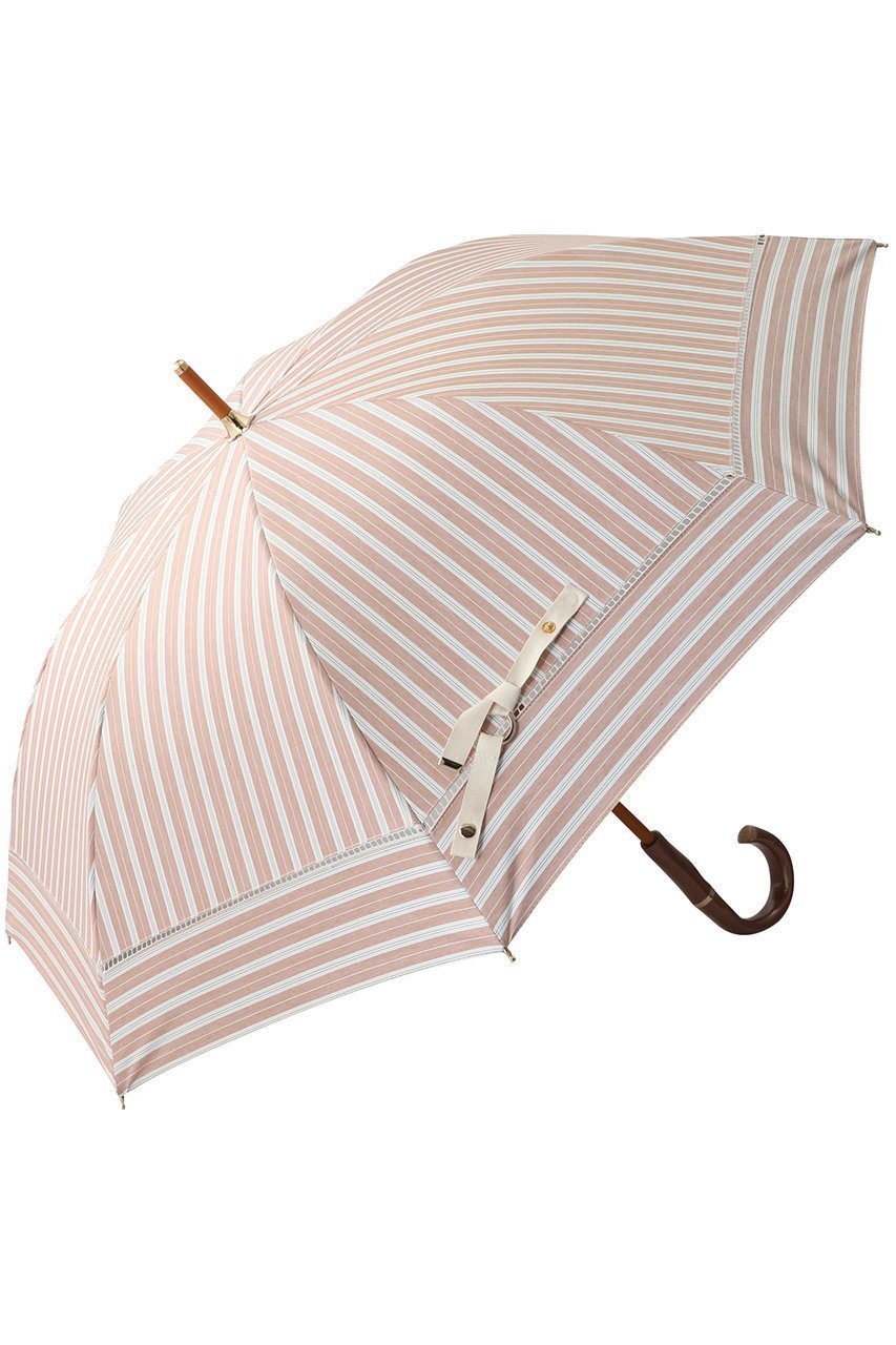 【グレイシー/Gracy】のGRC 晴雨兼用長傘 Shirts stripe インテリア・キッズ・メンズ・レディースファッション・服の通販 founy(ファニー) 　ファッション　Fashion　レディースファッション　Fashion for Women　トップス・カットソー　Cut & Sew Tops　シャツ・ブラウス・オフィスカジュアル　Elegant Blouses & Button-Ups　レイングッズ・傘・晴雨兼用傘　Umbrellas & Rain Gear　ウッド　Wooden Design　ストライプ　Stripe, Striped Pattern　ハンカチ　Handkerchief, Hanky　フェミニン　Feminine, Girly　レース　Lace, Lace Fabric　傘　Umbrella, Parasol　時計　Watch, Wristwatch　テラコッタ|ID: prp329100002454373 ipo3291000000032863467