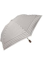 【グレイシー/Gracy】のGRC 晴雨兼用折り畳み Shirts stripe ブラウン|ID:prp329100002454374