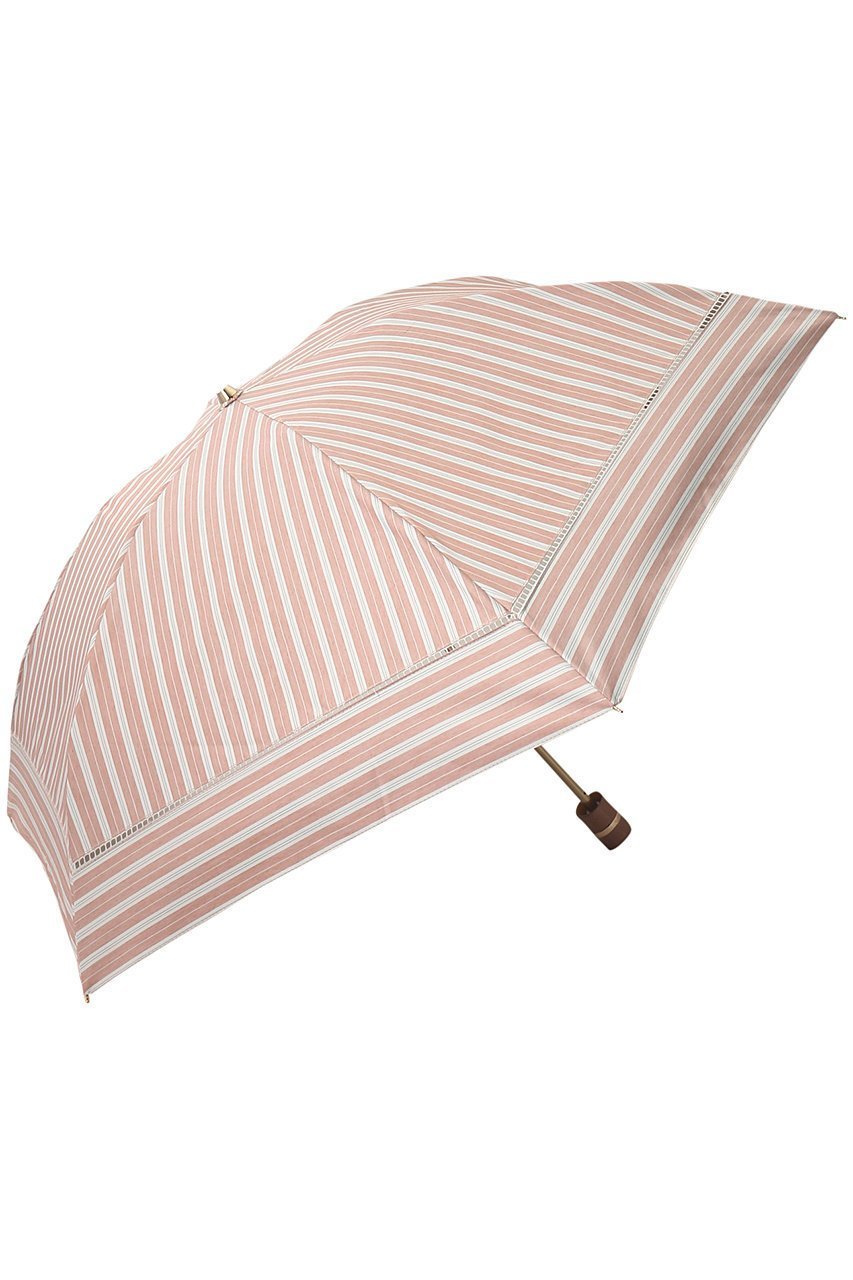 【グレイシー/Gracy】のGRC 晴雨兼用折り畳み Shirts stripe インテリア・キッズ・メンズ・レディースファッション・服の通販 founy(ファニー) 　ファッション　Fashion　レディースファッション　Fashion for Women　トップス・カットソー　Cut & Sew Tops　シャツ・ブラウス・オフィスカジュアル　Elegant Blouses & Button-Ups　レイングッズ・傘・晴雨兼用傘　Umbrellas & Rain Gear　ウッド　Wooden Design　ストライプ　Stripe, Striped Pattern　ハンカチ　Handkerchief, Hanky　フェミニン　Feminine, Girly　リボン　Ribbon, Bow　レース　Lace, Lace Fabric　傘　Umbrella, Parasol　時計　Watch, Wristwatch　テラコッタ|ID: prp329100002454374 ipo3291000000032864929