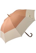 【グレイシー/Gracy】のGRC 晴雨兼用長傘 Tender bicolor テラコッタ×ベージュ|ID:prp329100002454377