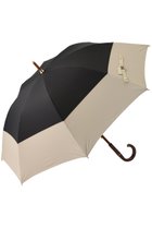 【グレイシー/Gracy】のGRC 晴雨兼用長傘 Tender bicolor ブラック×ベージュ|ID:prp329100002454377