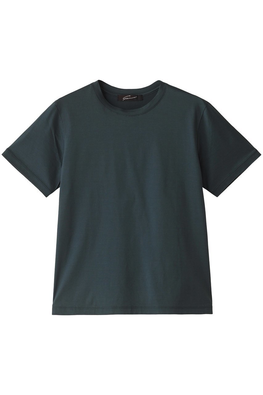【スタニングルアー/STUNNING LURE】のコンパクトTシャツ インテリア・キッズ・メンズ・レディースファッション・服の通販 founy(ファニー) 　ファッション　Fashion　レディースファッション　Fashion for Women　トップス・カットソー　Cut & Sew Tops　シャツ・ブラウス・オフィスカジュアル　Elegant Blouses & Button-Ups　ロングTシャツ・Tシャツ　Longline T-Shirts & Tees　カットソー・ベーシックTシャツ　Cut-and-Sewn Tops / Stretch Tees & Basics　インナー　Innerwear　コンパクト　Compact, Small Size　ショート　Short, Short Length　シンプル　Simple, Minimal　スリーブ　Sleeve, Long Sleeve / Short Sleeve　ダークグリーン|ID: prp329100002457966 ipo3291000000032920837