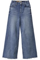 【ヤヌーク/YANUK】のワイドフレア デニム カットオフヴィンテージライトブルー|ID: prp329100002459900 ipo3291000000036010919