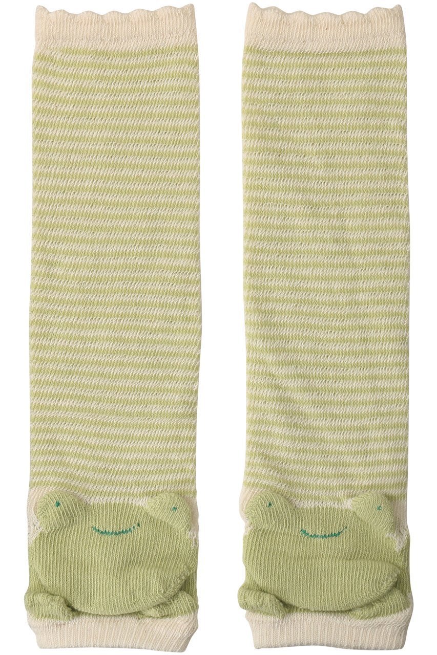 【ポプキンズ/POMPKINS / KIDS】の【BABY】【KIDS】アニマルレッグウォーマー インテリア・キッズ・メンズ・レディースファッション・服の通販 founy(ファニー) 　ファッション　Fashion　キッズファッション　Fashion for Kids　シューズ　Shoes, Footwear　ソックス　Socks, Hosiery　冬　Winter / This Winter　夏　Summer　防寒　Cold Protection, Winter-Ready　カエル|ID: prp329100002474458 ipo3291000000036191400