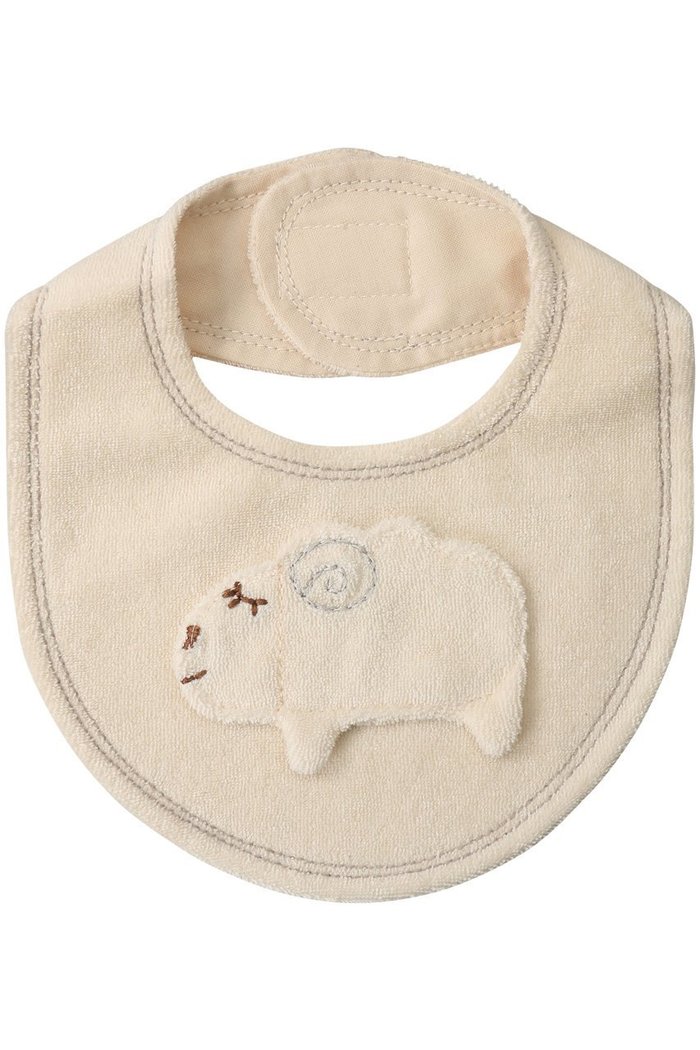 【ポプキンズ/POMPKINS / KIDS】の【BABY】ひつじミニスタイ インテリア・キッズ・メンズ・レディースファッション・服の通販 founy(ファニー) https://founy.com/ ファッション Fashion キッズファッション Fashion for Kids モチーフ Motif, Design Theme 吸水 Absorbent, Quick-Dry |ID: prp329100002474459 ipo3291000000036246785