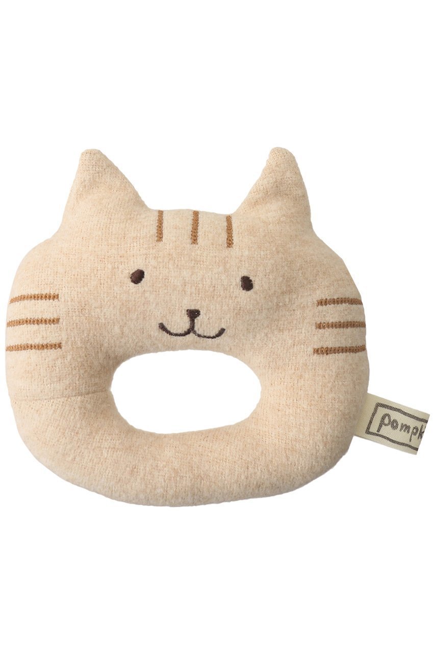 【ポプキンズ/POMPKINS / GOODS】の【BABY】にゃんこガラガラ インテリア・キッズ・メンズ・レディースファッション・服の通販 founy(ファニー) 　おすすめ　Recommended / Our Picks　ブラウン|ID: prp329100002474462 ipo3291000000036246763