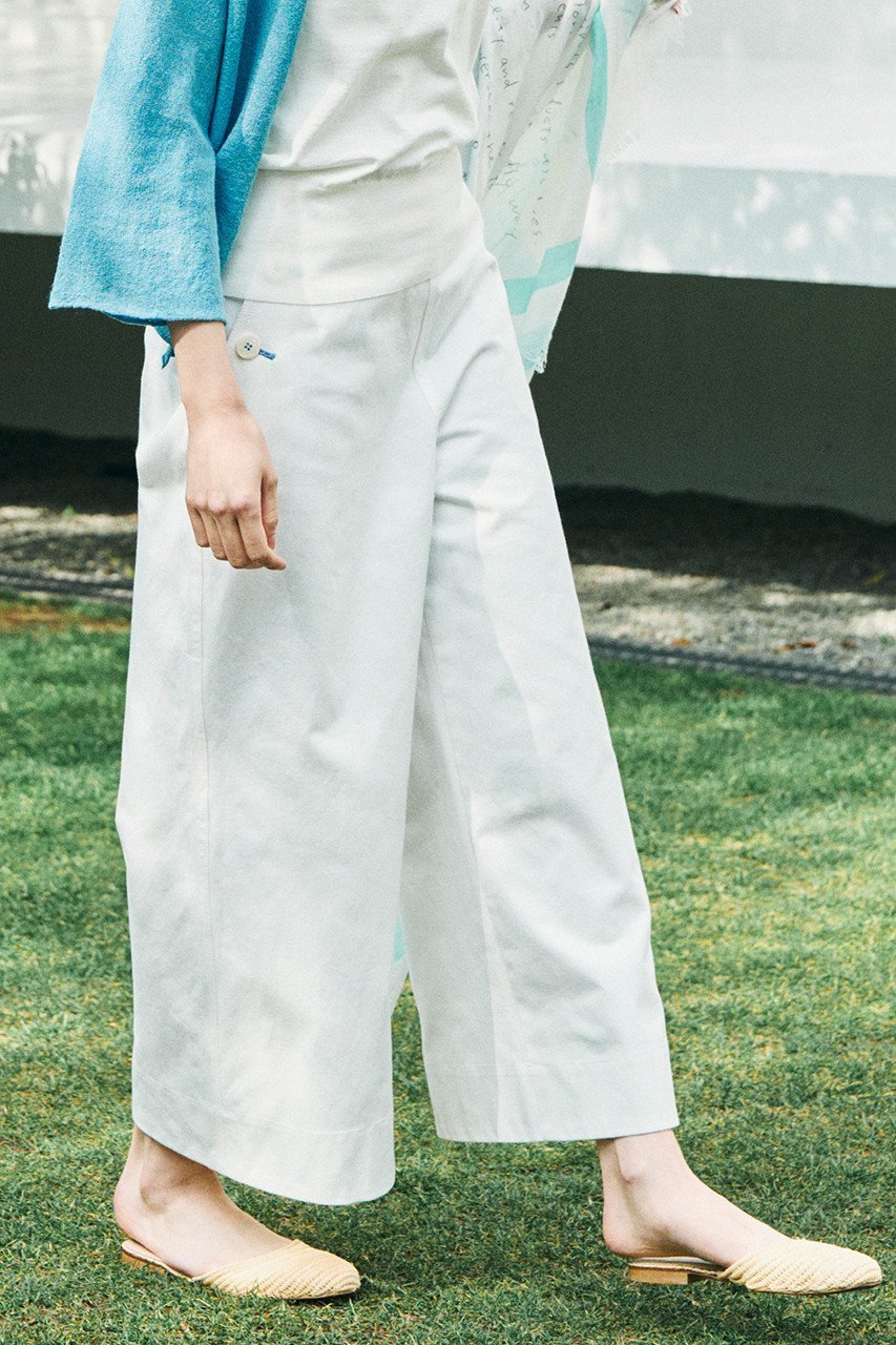 【プリスティン/PRISTINE】のRecottonツイルマリンパンツ 人気、トレンドファッション・服の通販 founy(ファニー) 　ファッション　Fashion　レディースファッション　Fashion for Women　パンツ　Pants & Trousers　ツイル　Twist, Twisted Detail　夏　Summer　other-6|ID: prp329100002481671 ipo3291000000035422876