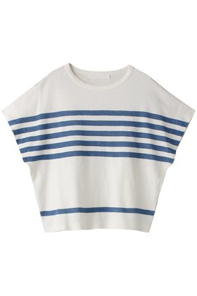 【プリスティン/PRISTINE】のLCインサイドコットン天竺ボーダープリントPO 人気、トレンドファッション・服の通販 founy(ファニー) ファッション Fashion レディースファッション Fashion for Women トップス・カットソー Cut & Sew Tops ニット Knit Tops & Sweaters カジュアルプルオーバー・ニットトップス Pullovers & Knit Tops / Casual Pullovers プリント Print, Printed Pattern ボーダー Border, Stripe リネン Linen, Linen Fabric |ID:prp329100002481673