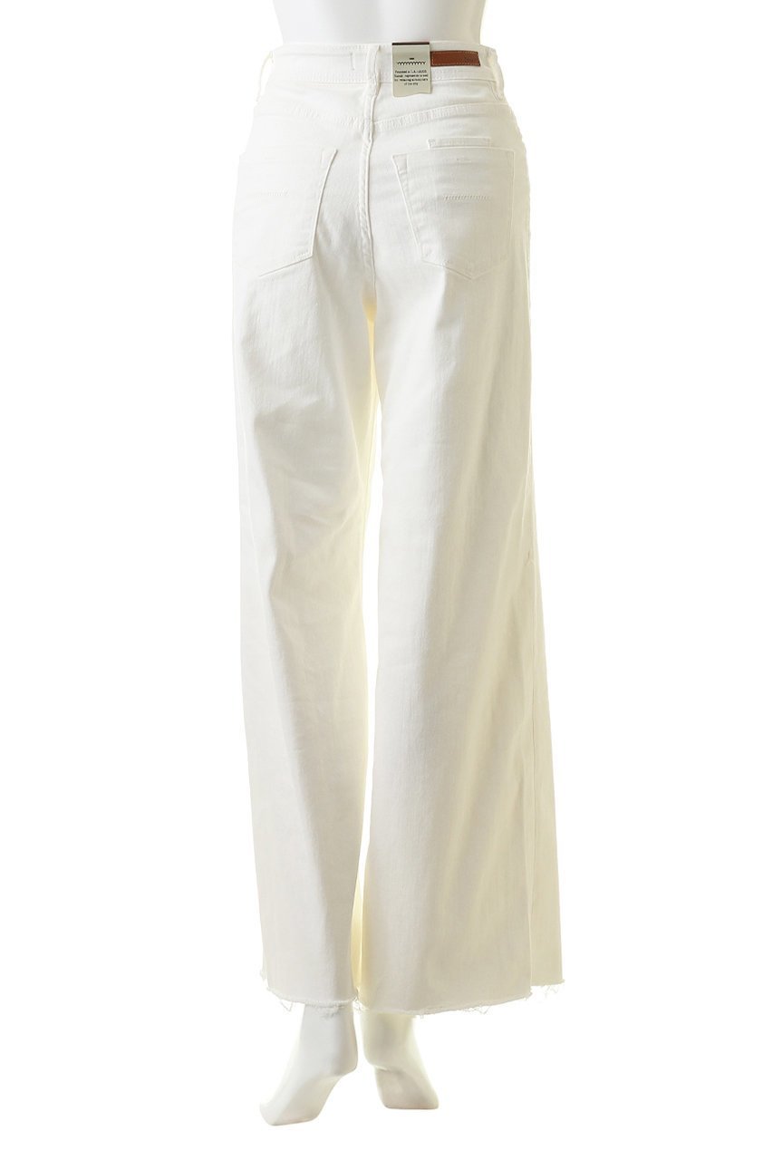 【ヤヌーク/YANUK】のReally Light/Spill Proof ワイドフレア カットオフデニム 人気、トレンドファッション・服の通販 founy(ファニー) 　ファッション　Fashion　レディースファッション　Fashion for Women　パンツ　Pants & Trousers　デニムパンツ・ジーンズ・美脚デニム　Denim Jeans & Pants　カットオフ　Cut-Off Design　デニム　Denim, Jeans Material　フィット　Fit, Slim Fit　フレア　Flare, Flared　ワイド　Wide, Wide Fit　エレガント 上品　Elegant　other-4|ID: prp329100002484733 ipo3291000000035811824