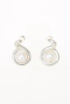 【エネイ/ENEY】のCONTOURS パールピアス シルバー|ID: prp329100002489773 ipo3291000000036147186