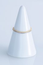 【エネイ/ENEY】のPIXEL 2連チェーンリング ゴールド/シルバー|ID: prp329100002489784 ipo3291000000036210304