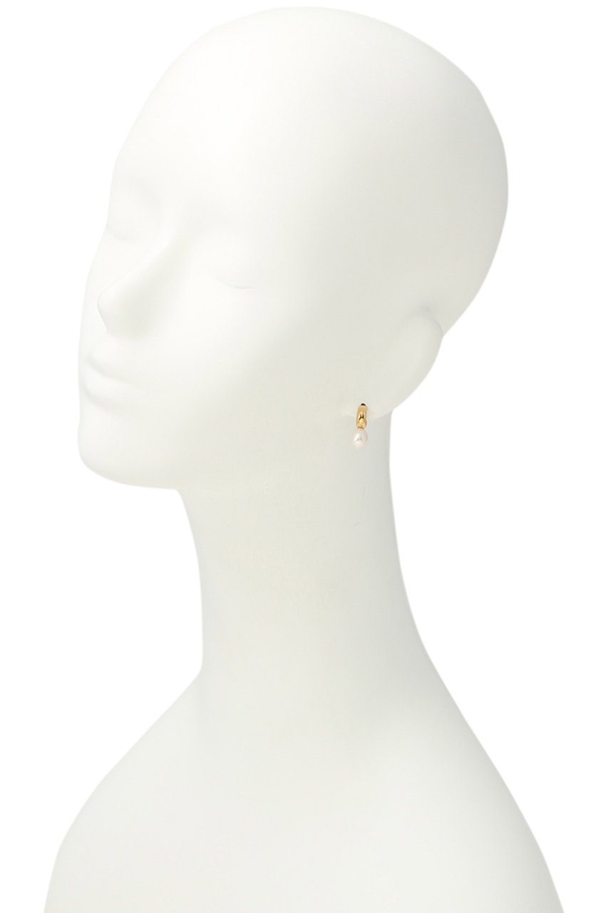 【プラウ/PLOW】のSUNNY C PEARL ピアスゴールド 人気、トレンドファッション・服の通販 founy(ファニー) 　ファッション　Fashion　レディースファッション　Fashion for Women　ジュエリー　Jewelry　ファッションリング　Fashion Rings　イヤリング・フープ・ドロップタイプ　Hoop, Drop & Clip Earrings　イヤリング　Earrings　シンプル　Simple, Minimal　ジュエリー　Jewelry, Accessories　パーティ　Party, Party Style　パール　Pearl, Pearl Accent　フープ　Hoop, Hoop Earrings　エレガント 上品　Elegant　other-2|ID: prp329100002518445 ipo3291000000035620972