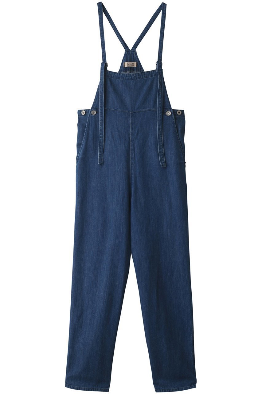 【ヤヌーク/YANUK】のリラックスサロペット インテリア・キッズ・メンズ・レディースファッション・服の通販 founy(ファニー) ファッション Fashion レディースファッション Fashion for Women パンツ Pants & Trousers サロペット Overalls, Salopette スタイリッシュ Stylish, Fashionable 夏 Summer 春 Spring S/S・春夏 SS, Spring/Summer, Warm Season ブルー|ID: prp329100002521050 ipo3291000000036578018
