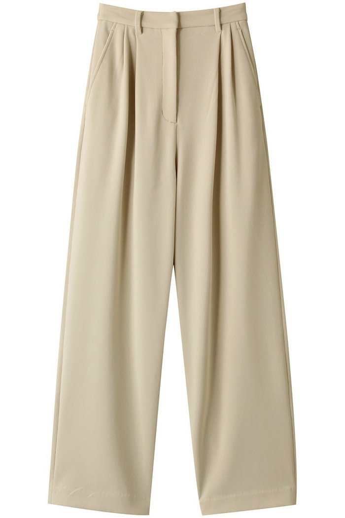 【クラネ/CLANE】のRIB STRIPE TUCK PANTS パンツ インテリア・キッズ・メンズ・レディースファッション・服の通販 founy(ファウニー) https://founy.com/ ファッション Fashion レディースファッション Fashion for Women パンツ Pants & Trousers ストライプ Stripe, Striped Pattern ストレッチ Stretch, Stretchy Fabric ワイド Wide, Wide Fit |ID: prp329100002540629 ipo3291000000036864941