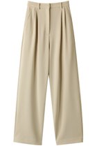 【クラネ/CLANE】のRIB STRIPE TUCK PANTS パンツ アイボリー|ID: prp329100002540629 ipo3291000000036864942