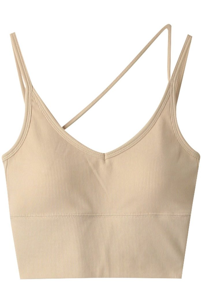 【クラネ/CLANE】のBACK SLANT BRA TOPS ブラトップ インテリア・キッズ・メンズ・レディースファッション・服の通販 founy(ファニー) https://founy.com/ ファッション Fashion レディースファッション WOMEN トップス・カットソー Tops/Tshirt キャミソール / ノースリーブ No Sleeves シャツ/ブラウス Shirts/Blouses ロング / Tシャツ T-Shirts カットソー Cut and Sewn アシンメトリー Asymmetry キャミソール Camisole ショルダー Shoulder タンク Tank トレンド Trend |ID: prp329100002540630 ipo3291000000020669479