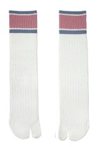 【ダブルアンドエフダブル/w&fw】のメッシュTABIスケーターソックス ピンク×ブルー|ID: prp329100002540670 ipo3291000000035536790