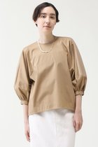 【マルティニーク/martinique】のコンビパフスリーブプルオーバー ベージュ|ID: prp329100002540671 ipo3291000000032849645