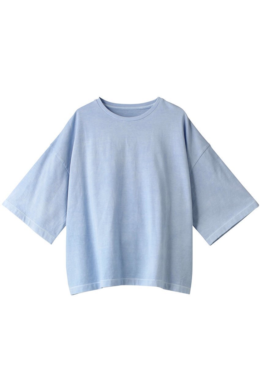 【プリスティン/PRISTINE】のSZ天竺プルオーバー染 インテリア・キッズ・メンズ・レディースファッション・服の通販 founy(ファニー) 　ファッション　Fashion　レディースファッション　Fashion for Women　トップス・カットソー　Cut & Sew Tops　ニット　Knit Tops & Sweaters　カジュアルプルオーバー・ニットトップス　Pullovers & Knit Tops / Casual Pullovers　グラデーション　Gradient, Ombre　シンプル　Simple, Minimal　夏　Summer　ブルー|ID: prp329100002545038 ipo3291000000036760567