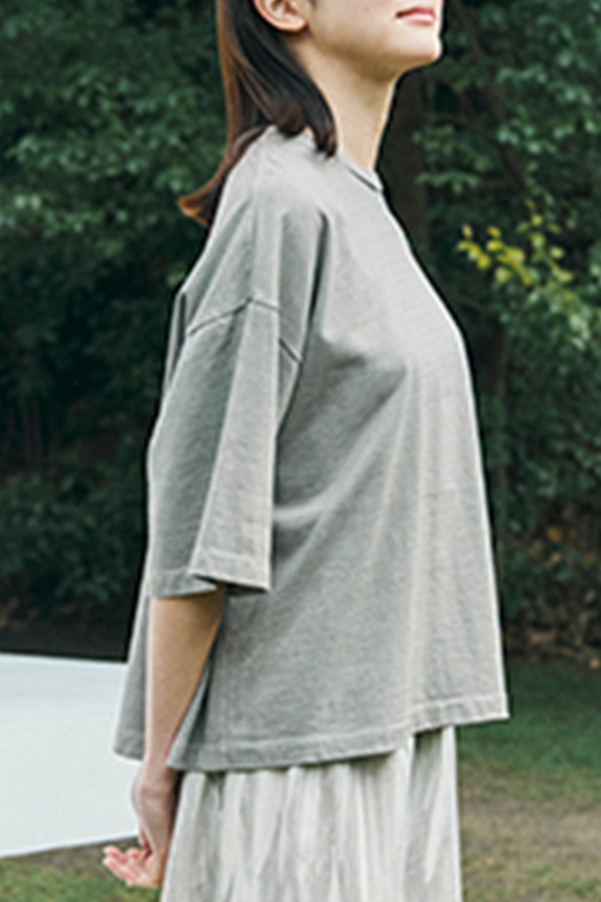 【プリスティン/PRISTINE】のSZ天竺プルオーバー染 人気、トレンドファッション・服の通販 founy(ファニー) 　ファッション　Fashion　レディースファッション　Fashion for Women　トップス・カットソー　Cut & Sew Tops　ニット　Knit Tops & Sweaters　カジュアルプルオーバー・ニットトップス　Pullovers & Knit Tops / Casual Pullovers　グラデーション　Gradient, Ombre　シンプル　Simple, Minimal　夏　Summer　other-7|ID: prp329100002545038 ipo3291000000036760581