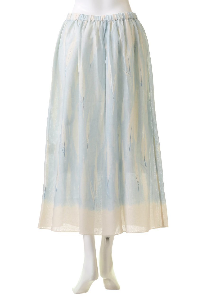 【プリスティン/PRISTINE】の笹の葉プリントスカート 人気、トレンドファッション・服の通販 founy(ファニー) 　ファッション　Fashion　レディースファッション　Fashion for Women　スカート　Skirts　ロングスカート　Long Skirts / Maxi & Midi Skirts　プリント　Print, Printed Pattern　ペチコート　Petticoat, Underskirt　ロング　Long, Long-Length　夏　Summer　other-4|ID: prp329100002545045 ipo3291000000035345334