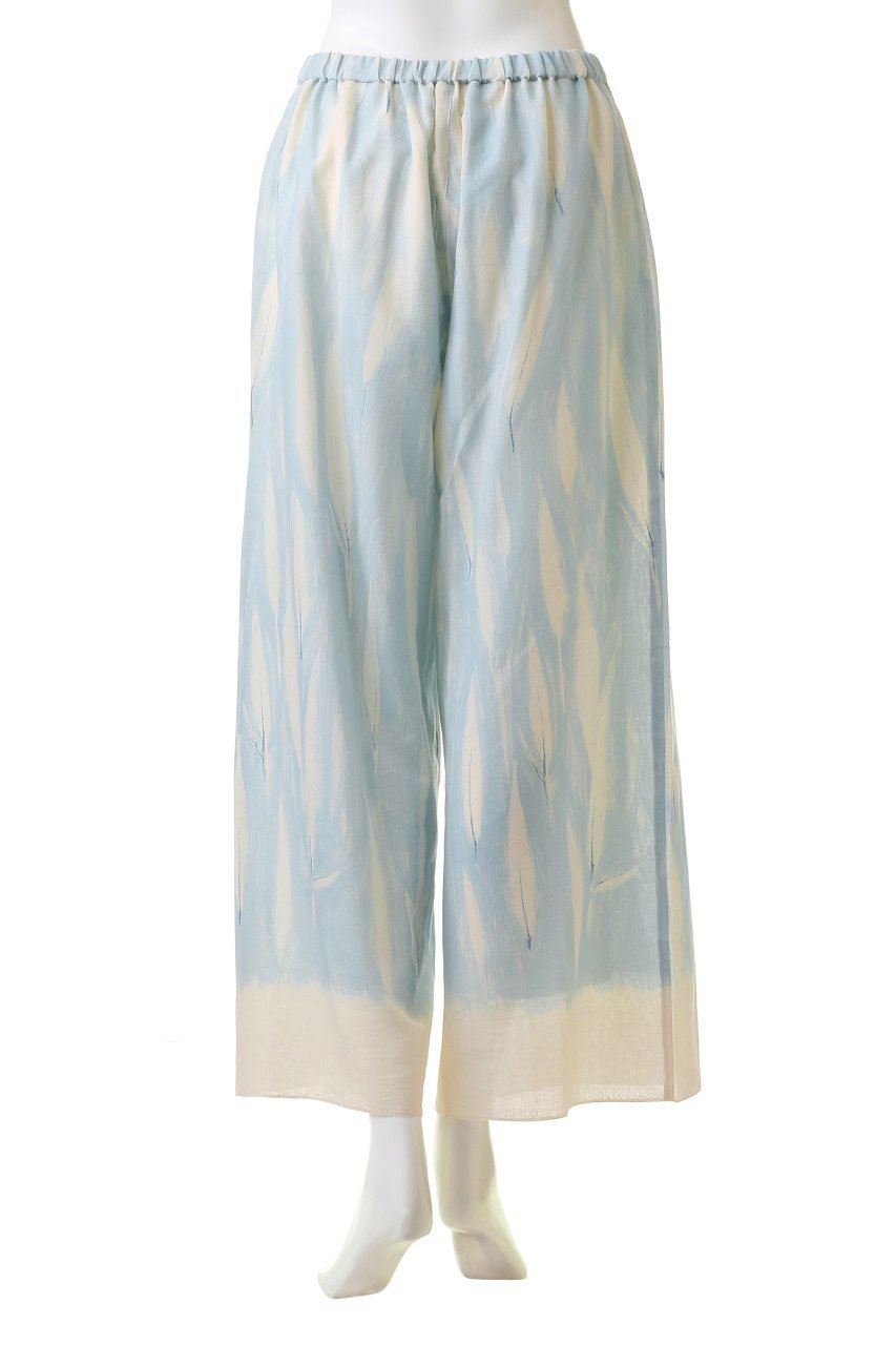 【プリスティン/PRISTINE】の笹の葉プリントパンツ 人気、トレンドファッション・服の通販 founy(ファニー) 　ファッション　Fashion　レディースファッション　Fashion for Women　パンツ　Pants & Trousers　ギャザー　Gathered, Ruffled　サマー　Summer, Summer Style　プリント　Print, Printed Pattern　リラックス　Relax, Relaxed Fit　夏　Summer　other-4|ID: prp329100002545046 ipo3291000000035422954