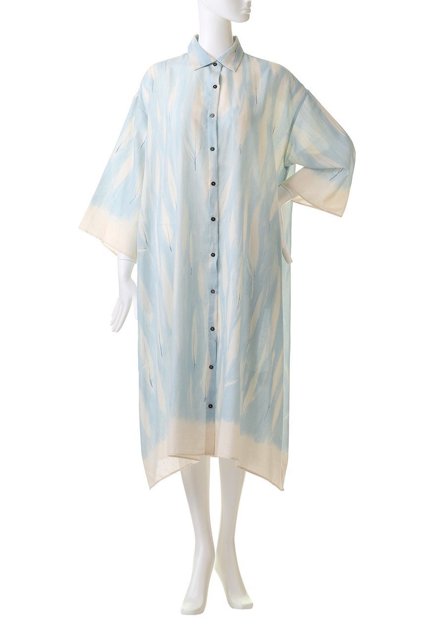 【プリスティン/PRISTINE】の笹の葉プリントシャツOP 人気、トレンドファッション・服の通販 founy(ファニー) 　ファッション　Fashion　レディースファッション　Fashion for Women　ワンピース　Dresses　チュニック　Tunic Tops & Dresses　シンプル　Simple, Minimal　タンク　Tank Top, Sleeveless Top　チュニック　Tunic, Long Top　プリント　Print, Printed Pattern　夏　Summer　other-2|ID: prp329100002545047 ipo3291000000032903897