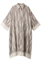 【プリスティン/PRISTINE】の笹の葉プリントシャツOP グレー|ID: prp329100002545047 ipo3291000000035738558