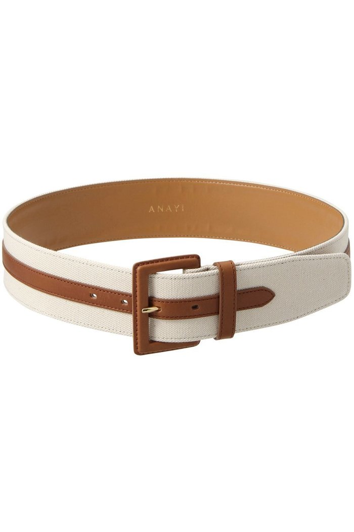 【アナイ/ANAYI】のキャンバスコンビBELT インテリア・キッズ・メンズ・レディースファッション・服の通販 founy(ファニー) https://founy.com/ ファッション Fashion レディースファッション WOMEN ベルト Belts キャンバス Canvas コンビ Combination シンプル Simple トレンド Trend ワイド Wide |ID: prp329100002549424 ipo3291000000020668236