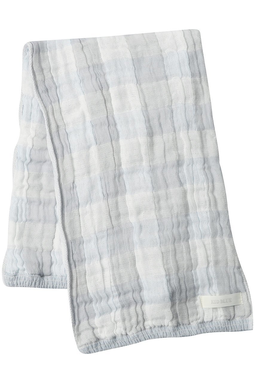 【キッドブルー/KID BLUE / GOODS】の22ふわふわガーゼギンガムフェイスタオル インテリア・キッズ・メンズ・レディースファッション・服の通販 founy(ファニー) おすすめ Recommended / Our Picks ギンガム Gingham, Gingham Fabric シャーリング Shirring, Ruched タオル Towel, Bath Towel チェック Check, Plaid, Tartan 吸水 Absorbent, Quick-Dry サックス|ID: prp329100002549434 ipo3291000000033668139