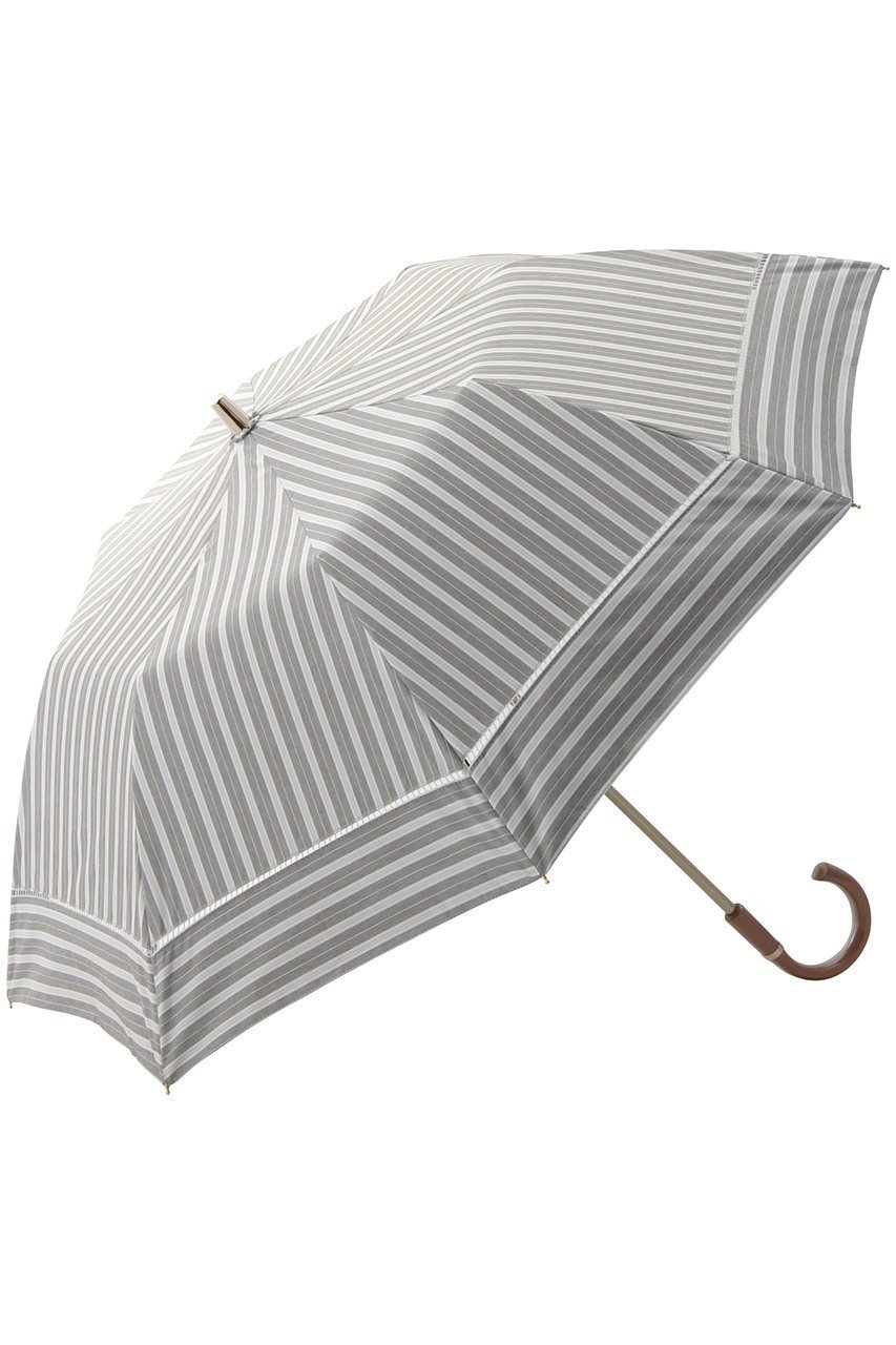 【グレイシー/Gracy】のGRC 晴雨兼用楽折 Shirts stripe インテリア・キッズ・メンズ・レディースファッション・服の通販 founy(ファニー) 　ファッション　Fashion　レディースファッション　Fashion for Women　トップス・カットソー　Cut & Sew Tops　シャツ・ブラウス・オフィスカジュアル　Elegant Blouses & Button-Ups　レイングッズ・傘・晴雨兼用傘　Umbrellas & Rain Gear　ウッド　Wooden Design　ストライプ　Stripe, Striped Pattern　ハンカチ　Handkerchief, Hanky　フェミニン　Feminine, Girly　レース　Lace, Lace Fabric　傘　Umbrella, Parasol　時計　Watch, Wristwatch　ブラウン|ID: prp329100002556405 ipo3291000000032863689