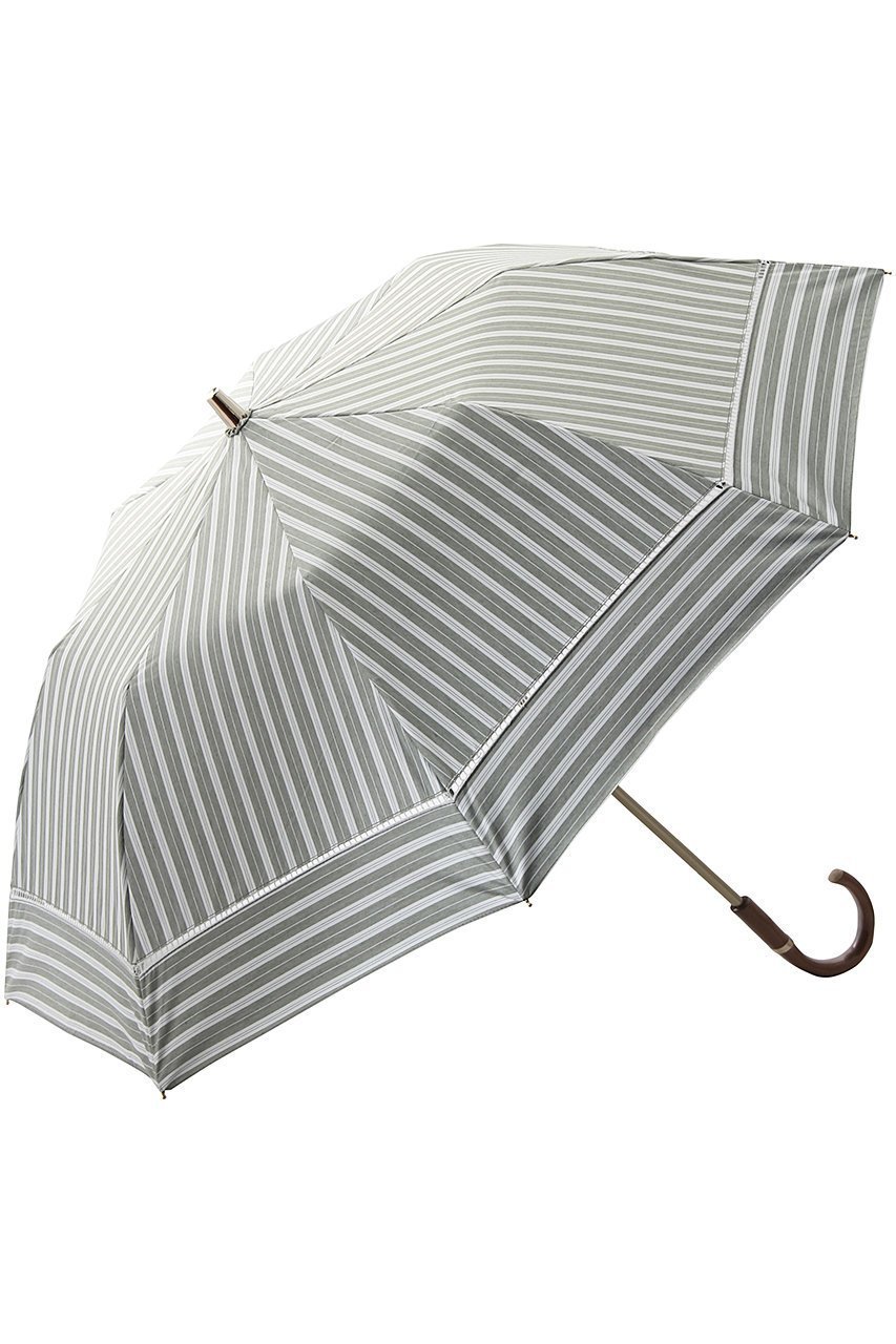 【グレイシー/Gracy】のGRC 晴雨兼用楽折 Shirts stripe インテリア・キッズ・メンズ・レディースファッション・服の通販 founy(ファニー) 　ファッション　Fashion　レディースファッション　Fashion for Women　トップス・カットソー　Cut & Sew Tops　シャツ・ブラウス・オフィスカジュアル　Elegant Blouses & Button-Ups　レイングッズ・傘・晴雨兼用傘　Umbrellas & Rain Gear　ウッド　Wooden Design　ストライプ　Stripe, Striped Pattern　ハンカチ　Handkerchief, Hanky　フェミニン　Feminine, Girly　レース　Lace, Lace Fabric　傘　Umbrella, Parasol　時計　Watch, Wristwatch　セージ|ID: prp329100002556405 ipo3291000000032863710