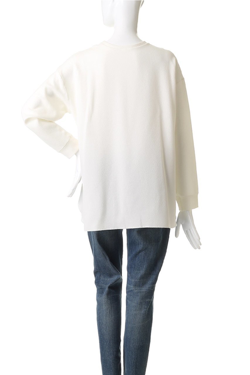 【ウィムガゼット/Whim Gazette】のVガゼットプルオーバー 人気、トレンドファッション・服の通販 founy(ファニー) ファッション Fashion レディースファッション Fashion for Women トップス・カットソー Cut & Sew Tops ニット Knit Tops & Sweaters カジュアルプルオーバー・ニットトップス Pullovers & Knit Tops / Casual Pullovers アクセサリー Fashion Accessories コンパクト Compact, Small Size ジョーゼット Georgette, Semi-Sheer Fabric トレンド Trend, Trending Now フォルム Silhouette, Form 再入荷 Restock / Back in Stock エレガント 上品 Elegant other-4|ID: prp329100002579385 ipo3291000000036449193