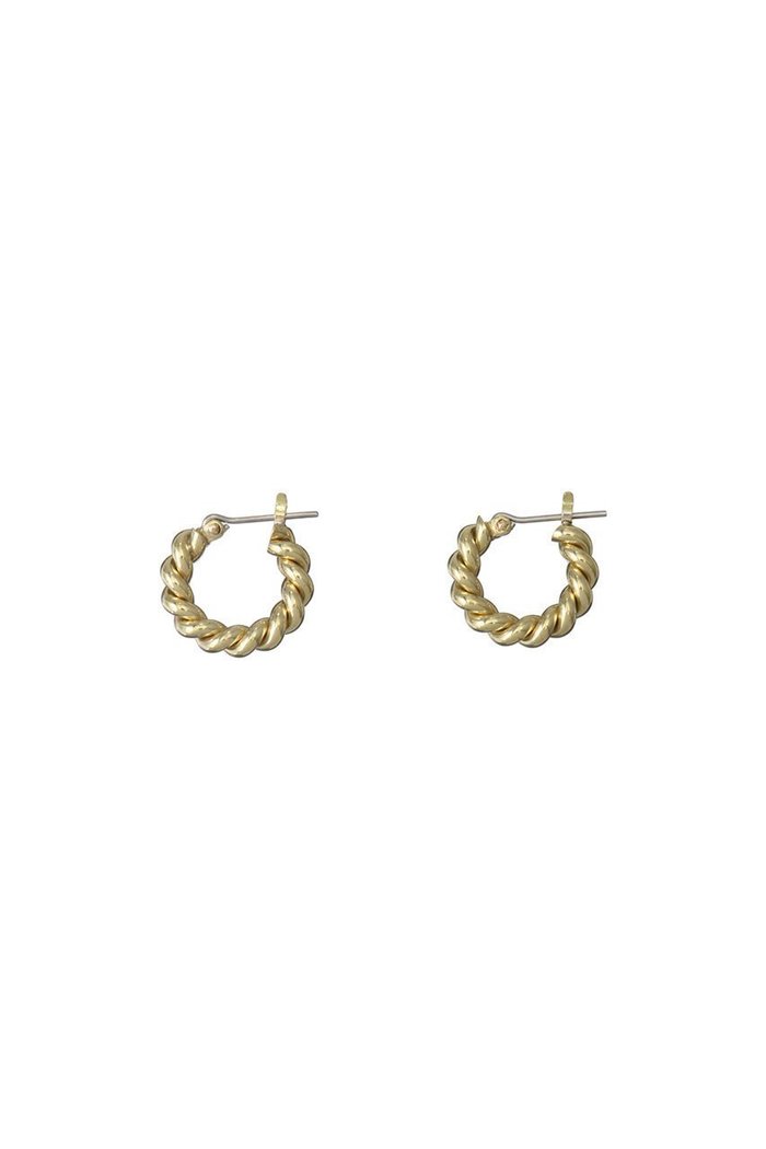 【ローラロンバルディ/LAURA LOMBARDI】のMINI TWIST HOOPS ピアス インテリア・キッズ・メンズ・レディースファッション・服の通販 founy(ファニー) https://founy.com/ ファッション Fashion レディースファッション Fashion for Women ジュエリー Jewelry ファッションリング Fashion Rings イヤリング・フープ・ドロップタイプ Hoop, Drop & Clip Earrings イヤリング Earrings シンプル Simple, Minimal ツイスト Tweed, Tweed Fabric |ID: prp329100002593175 ipo3291000000036110366