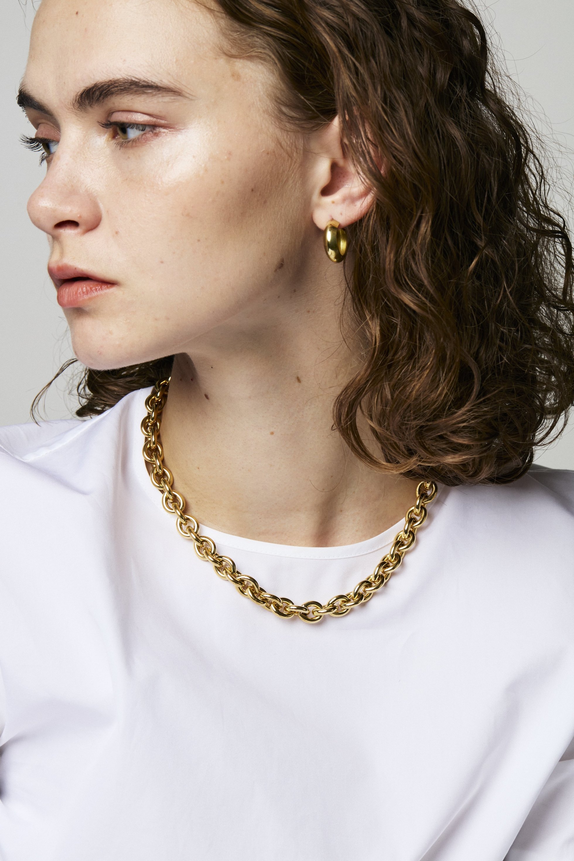 【ローラロンバルディ/LAURA LOMBARDI】のCABLE CHAIN ネックレス 人気、トレンドファッション・服の通販 founy(ファニー) 　ファッション　Fashion　レディースファッション　Fashion for Women　ジュエリー　Jewelry　ネックレス　Necklaces & Pendants　シンプル　Simple, Minimal　ネックレス　Necklace, Pendant Necklace　パーティ　Party, Party Style　other-5|ID: prp329100002593187 ipo3291000000035578718