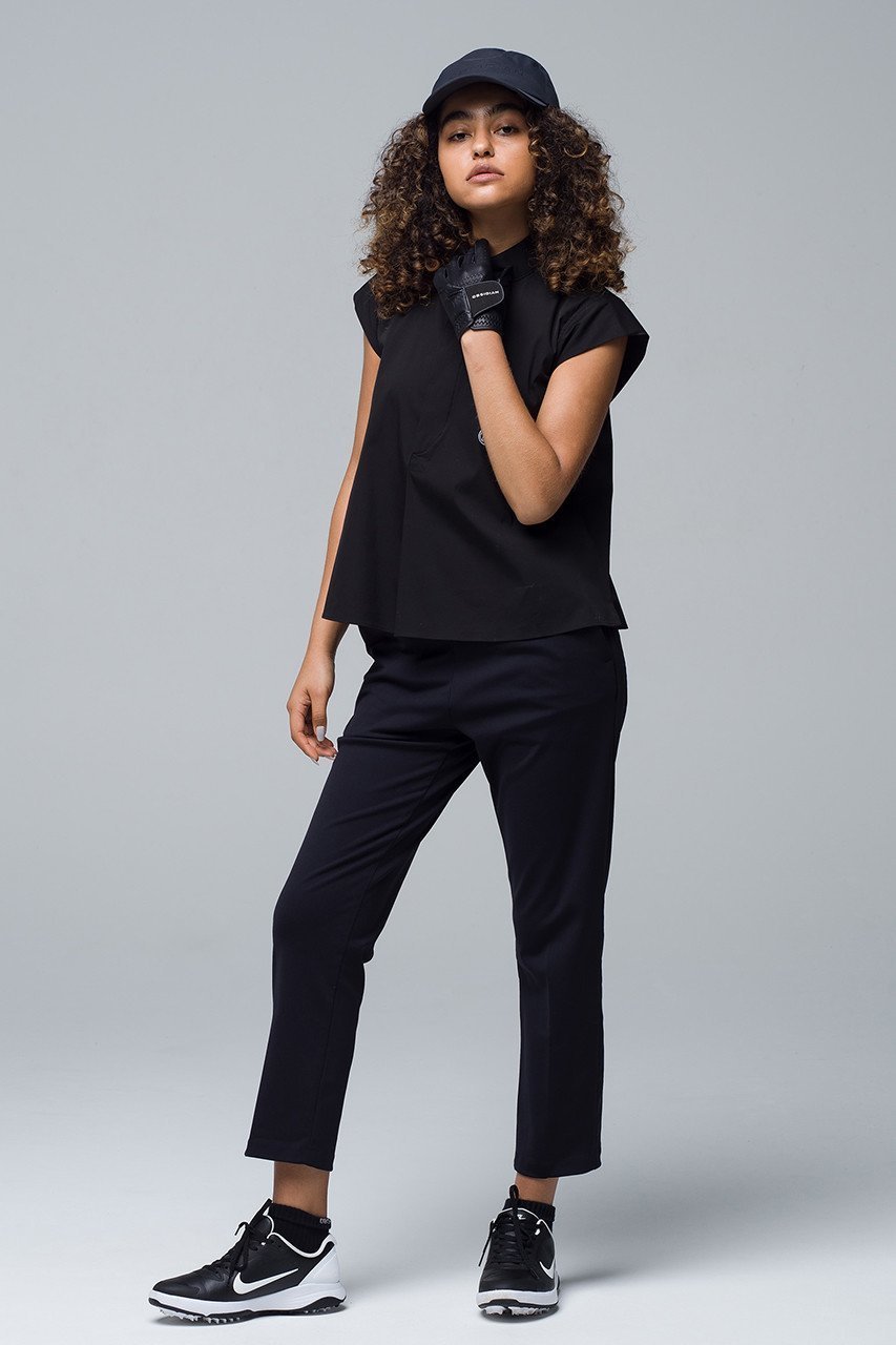 【オブシディアン/OBSIDIAN】のFRENCH SLEEVE BLOUSE 人気、トレンドファッション・服の通販 founy(ファニー) 　ファッション　Fashion　レディースファッション　Fashion for Women　トップス・カットソー　Cut & Sew Tops　スポーツウェア　Functional & Stylish Sportswear　スポーツ トップス　Athletic Tops / Workout Tops / Training Shirts　スタイリッシュ　Stylish, Fashionable　スポーツ　Sports, Activewear　スポーティ　Sporty, Casual Athletic　ハイネック　High Neck, Mock Neck　バランス　Balance, Style Balance　other-8|ID: prp329100002598071 ipo3291000000035785095