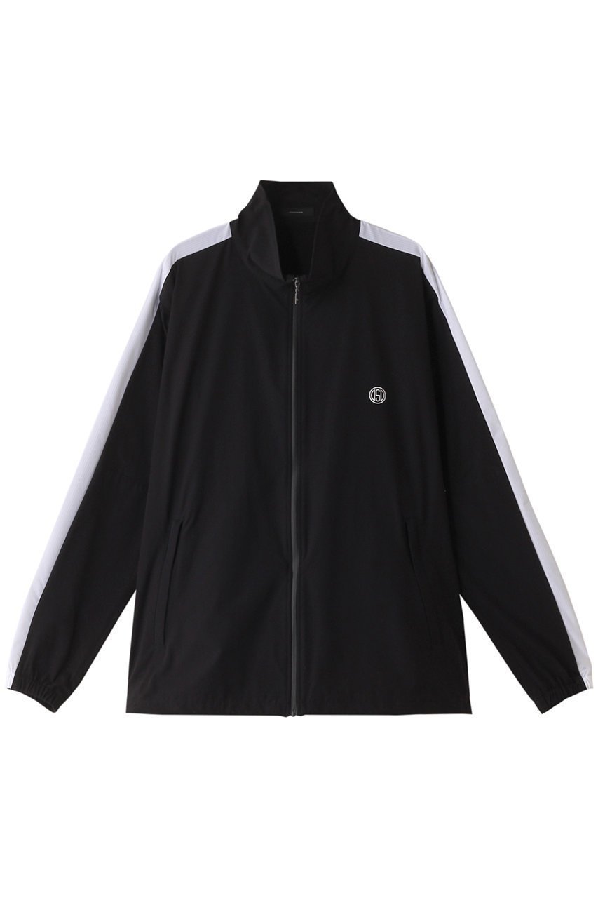 【オブシディアン/OBSIDIAN / MEN】の【MEN】WIND BREAKER インテリア・キッズ・メンズ・レディースファッション・服の通販 founy(ファニー) 　ファッション　Fashion　メンズファッション　MEN　アウター　Coats Outerwear/Men　アウトドア　Outdoor　スポーツ　Sports　ドローコード　Draw Cord　ブラック×ホワイトライン|ID: prp329100002598096 ipo3291000000028744106