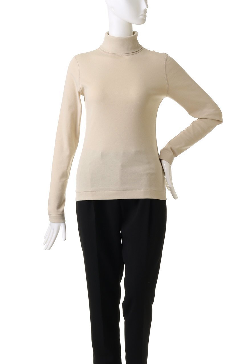 【スリー ドッツ/three dots】のオーガニックコットンタートルネック 人気、トレンドファッション・服の通販 founy(ファニー) 　ファッション　Fashion　レディースファッション　WOMEN　トップス・カットソー　Tops/Tshirt　シャツ/ブラウス　Shirts/Blouses　ロング / Tシャツ　T-Shirts　カットソー　Cut and Sewn　タートルネック　Turtleneck　インナー　Inner　シンプル　Simple　スリーブ　Sleeve　フィット　Fit　ロング　Long　other-2|ID: prp329100002600698 ipo3291000000031421763