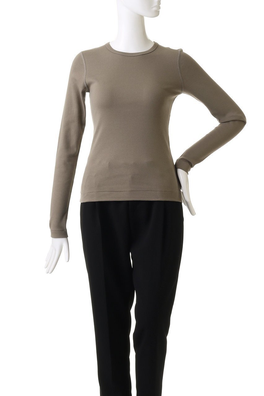 【スリー ドッツ/three dots】のオーガニックコットンロングスリーブ/アレックス 人気、トレンドファッション・服の通販 founy(ファニー) 　ファッション　Fashion　レディースファッション　Fashion for Women　トップス・カットソー　Cut & Sew Tops　シャツ・ブラウス・オフィスカジュアル　Elegant Blouses & Button-Ups　ロングTシャツ・Tシャツ　Longline T-Shirts & Tees　カットソー・ベーシックTシャツ　Cut-and-Sewn Tops / Stretch Tees & Basics　インナー　Innerwear　シンプル　Simple, Minimal　スリーブ　Sleeve, Long Sleeve / Short Sleeve　フィット　Fit, Slim Fit　ロング　Long, Long-Length　長袖　Long Sleeve, Full Sleeve　other-2|ID: prp329100002600699 ipo3291000000032891719