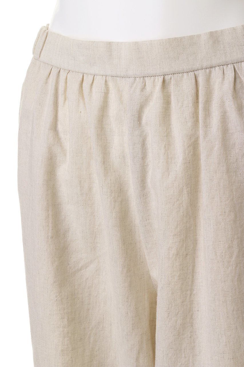 【プリスティン/PRISTINE】のCL平織ビッグパンツ 人気、トレンドファッション・服の通販 founy(ファニー) 　ファッション　Fashion　レディースファッション　Fashion for Women　パンツ　Pants & Trousers　ギャザー　Gathered, Ruffled　シンプル　Simple, Minimal　ビッグ　Big, Oversized　リネン　Linen, Linen Fabric　リラックス　Relax, Relaxed Fit　エレガント 上品　Elegant　other-5|ID: prp329100002608520 ipo3291000000032831209