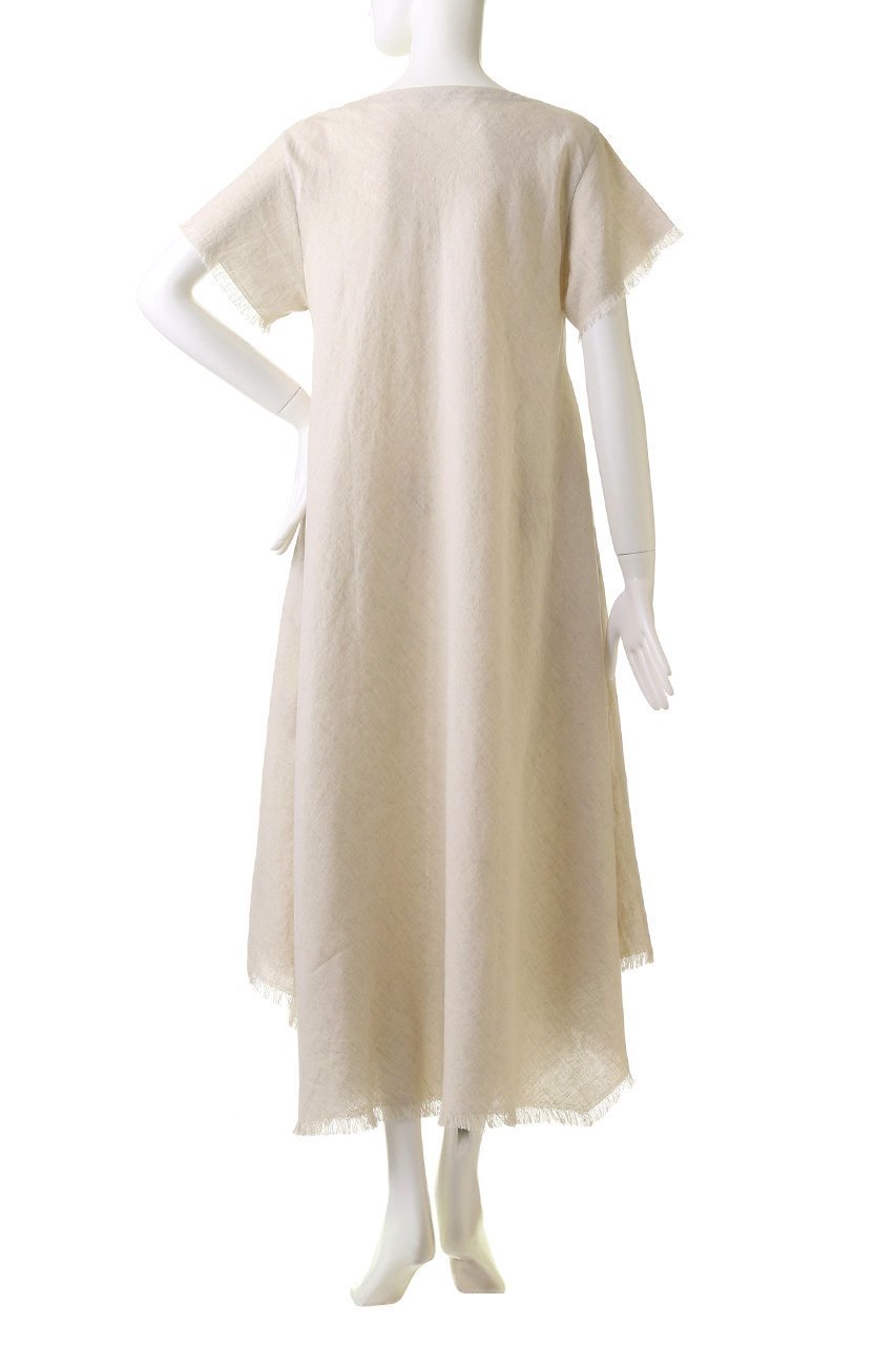 【プリスティン/PRISTINE】のCL平織フリンジワンピース 人気、トレンドファッション・服の通販 founy(ファニー) 　ファッション　Fashion　レディースファッション　Fashion for Women　ワンピース　Dresses　チュニック　Tunic Tops & Dresses　サマー　Summer, Summer Style　チュニック　Tunic, Long Top　フリンジ　Fringe, Tassel　リネン　Linen, Linen Fabric　ロング　Long, Long-Length　夏　Summer　other-4|ID: prp329100002608522 ipo3291000000032904013
