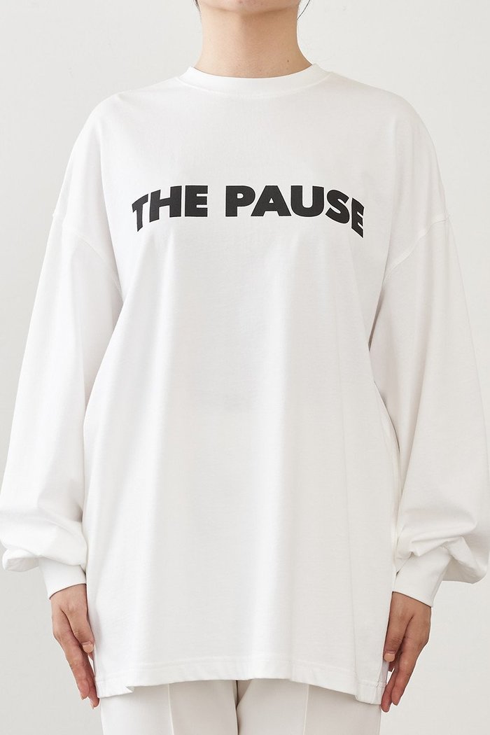 【ウィムガゼット/Whim Gazette】の【THE PAUSE】THE PAUSE ロンT インテリア・キッズ・メンズ・レディースファッション・服の通販 founy(ファニー) https://founy.com/ ファッション Fashion レディースファッション Fashion for Women トップス・カットソー Cut & Sew Tops シャツ・ブラウス・オフィスカジュアル Elegant Blouses & Button-Ups ロングTシャツ・Tシャツ Longline T-Shirts & Tees カットソー・ベーシックTシャツ Cut-and-Sewn Tops / Stretch Tees & Basics カットソー Cut and Sewn Top シンプル Simple, Minimal スタイリッシュ Stylish, Fashionable スリーブ Sleeve, Long Sleeve / Short Sleeve バランス Balance, Style Balance ベーシック Basic, Essential モノトーン Monotone, Black and White ルーズ Loose, Oversized ロング Long, Long-Length |ID: prp329100002611761 ipo3291000000032813522