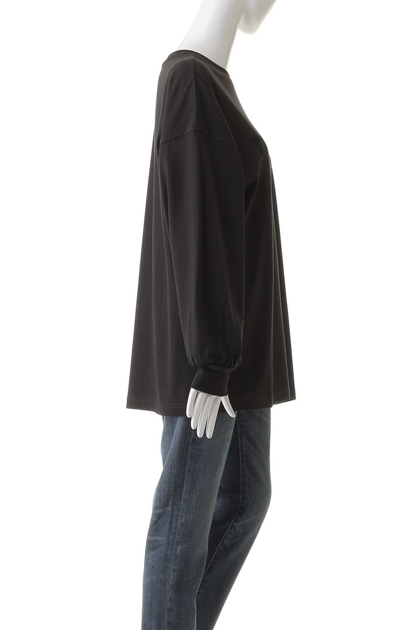 【ウィムガゼット/Whim Gazette】の【THE PAUSE】THE PAUSE ロンT 人気、トレンドファッション・服の通販 founy(ファニー) 　ファッション　Fashion　レディースファッション　Fashion for Women　トップス・カットソー　Cut & Sew Tops　シャツ・ブラウス・オフィスカジュアル　Elegant Blouses & Button-Ups　ロングTシャツ・Tシャツ　Longline T-Shirts & Tees　カットソー・ベーシックTシャツ　Cut-and-Sewn Tops / Stretch Tees & Basics　カットソー　Cut and Sewn Top　シンプル　Simple, Minimal　スタイリッシュ　Stylish, Fashionable　スリーブ　Sleeve, Long Sleeve / Short Sleeve　バランス　Balance, Style Balance　ベーシック　Basic, Essential　モノトーン　Monotone, Black and White　ルーズ　Loose, Oversized　ロング　Long, Long-Length　other-3|ID: prp329100002611761 ipo3291000000032813526