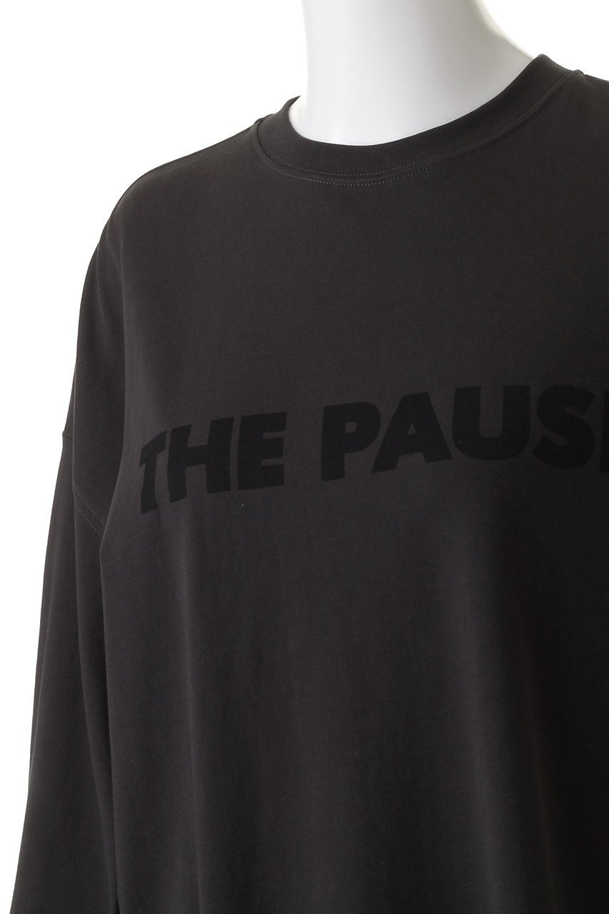【ウィムガゼット/Whim Gazette】の【THE PAUSE】THE PAUSE ロンT 人気、トレンドファッション・服の通販 founy(ファニー) 　ファッション　Fashion　レディースファッション　Fashion for Women　トップス・カットソー　Cut & Sew Tops　シャツ・ブラウス・オフィスカジュアル　Elegant Blouses & Button-Ups　ロングTシャツ・Tシャツ　Longline T-Shirts & Tees　カットソー・ベーシックTシャツ　Cut-and-Sewn Tops / Stretch Tees & Basics　カットソー　Cut and Sewn Top　シンプル　Simple, Minimal　スタイリッシュ　Stylish, Fashionable　スリーブ　Sleeve, Long Sleeve / Short Sleeve　バランス　Balance, Style Balance　ベーシック　Basic, Essential　モノトーン　Monotone, Black and White　ルーズ　Loose, Oversized　ロング　Long, Long-Length　other-5|ID: prp329100002611761 ipo3291000000032813528